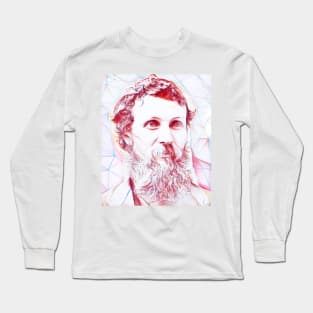 John Muir Portrait | John Muir line art Long Sleeve T-Shirt